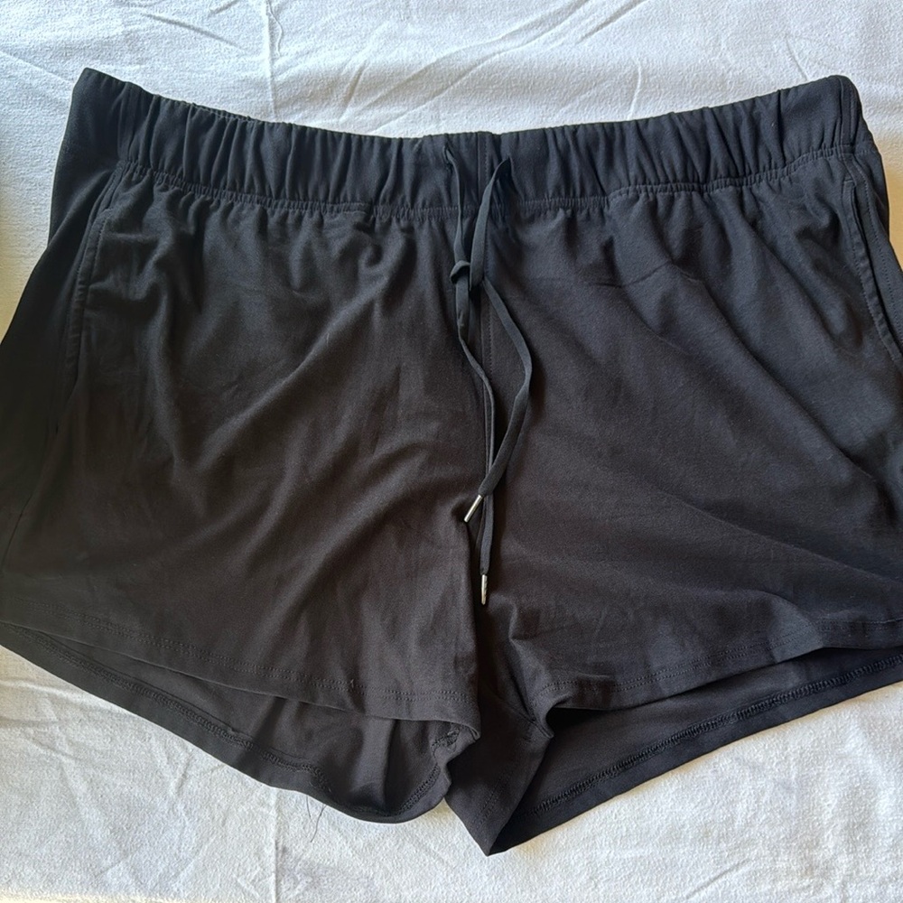 Athletic Works Women's Black Athletic Shorts